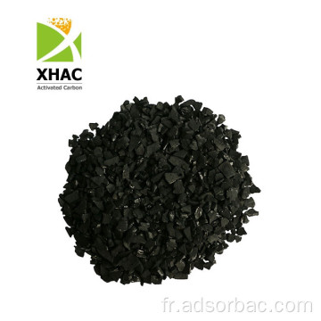 Carbon actif granulaire de coquille de noix de coco pour l&#39;extraction d&#39;or